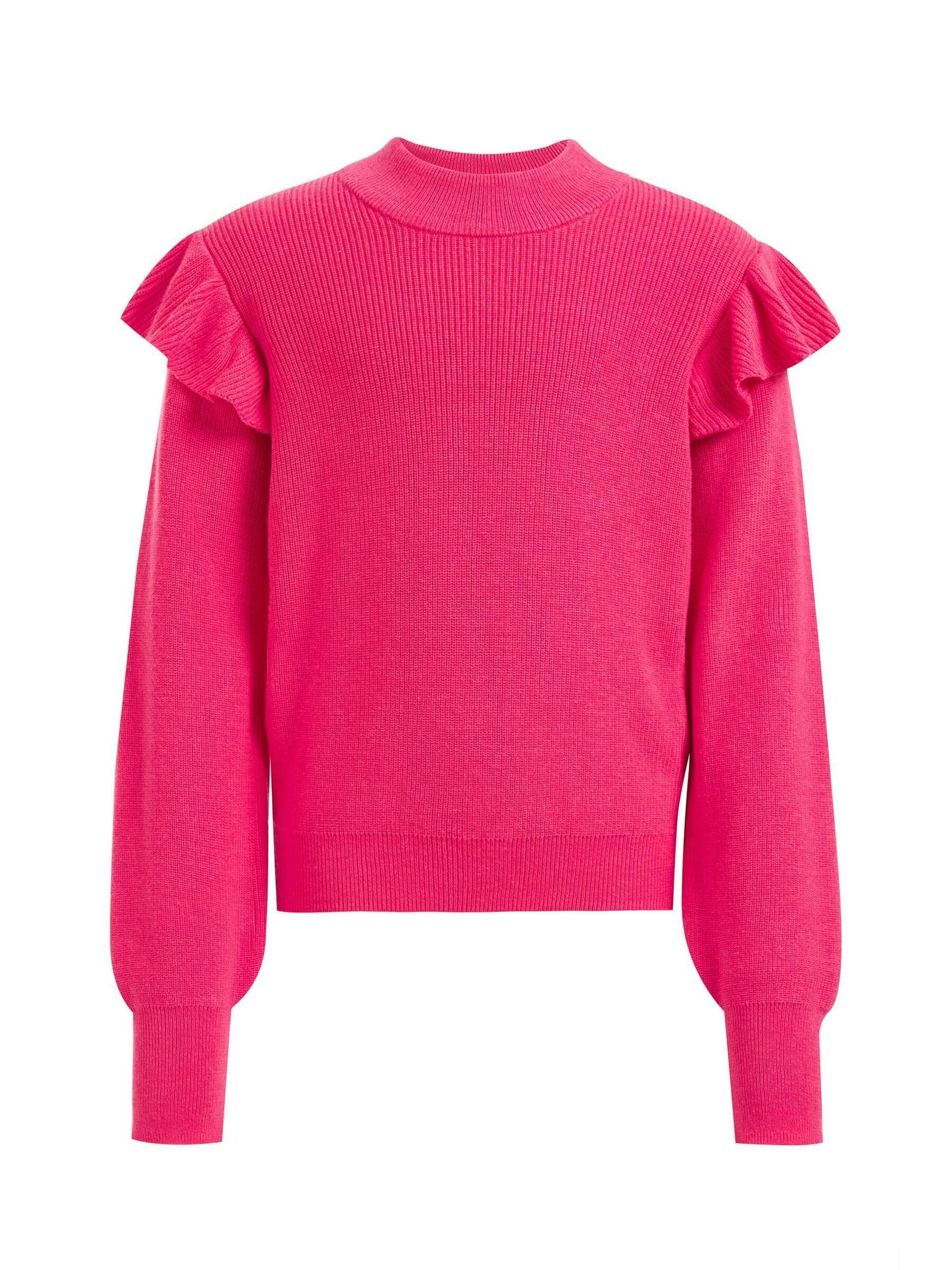 WE Fashion  Mädchenpullover Mit Rüschen 