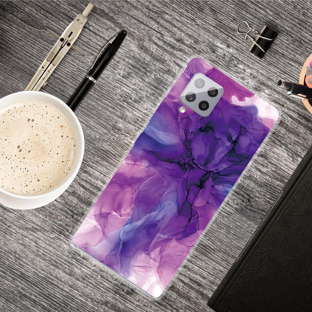 Cover-Discount  Galaxy A42 - Silikon Gummi Case Marble 