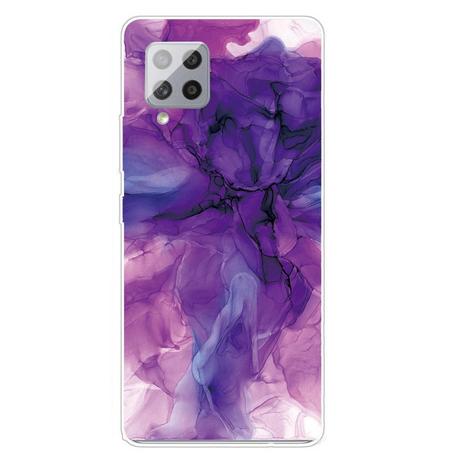 Cover-Discount  Galaxy A42 - Silikon Gummi Case Marble 