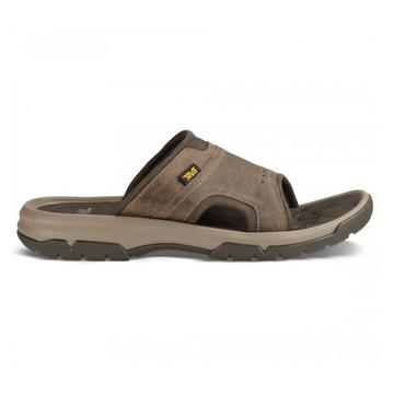Langdon Slide - Leder sandale