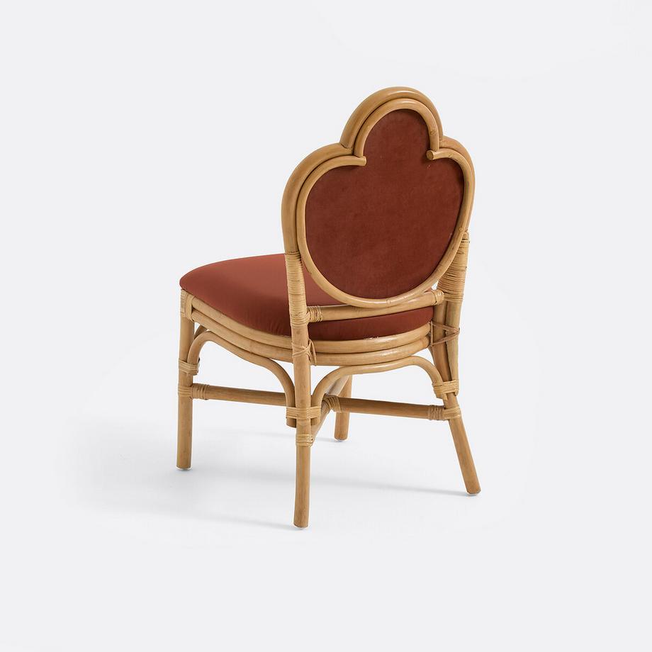 La Redoute Intérieurs Stuhl aus Rattan und Stoff  