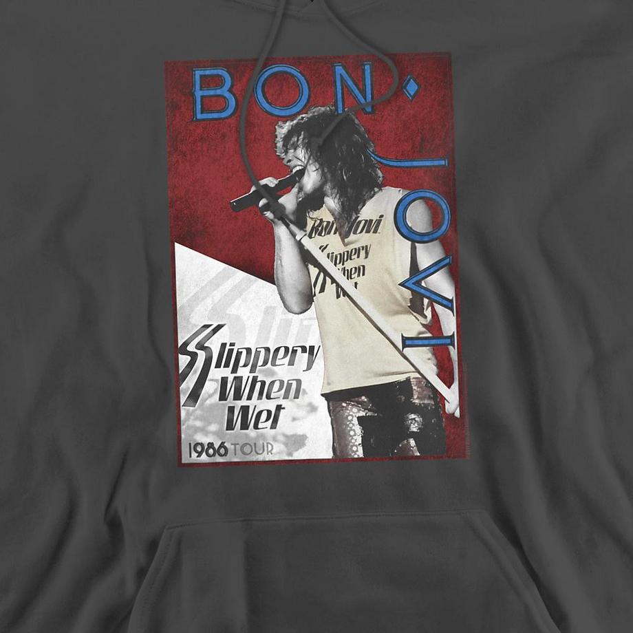 Bon Jovi  86 Tour Kapuzenpullover 