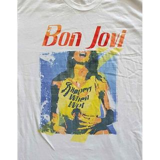 Bon Jovi  Slippery When Wet Original Cover TShirt 