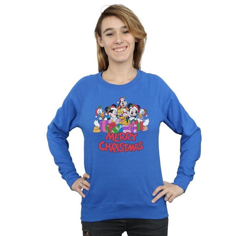 Disney Mickey Mouse and Friends Merry Christmas Sweatshirt  