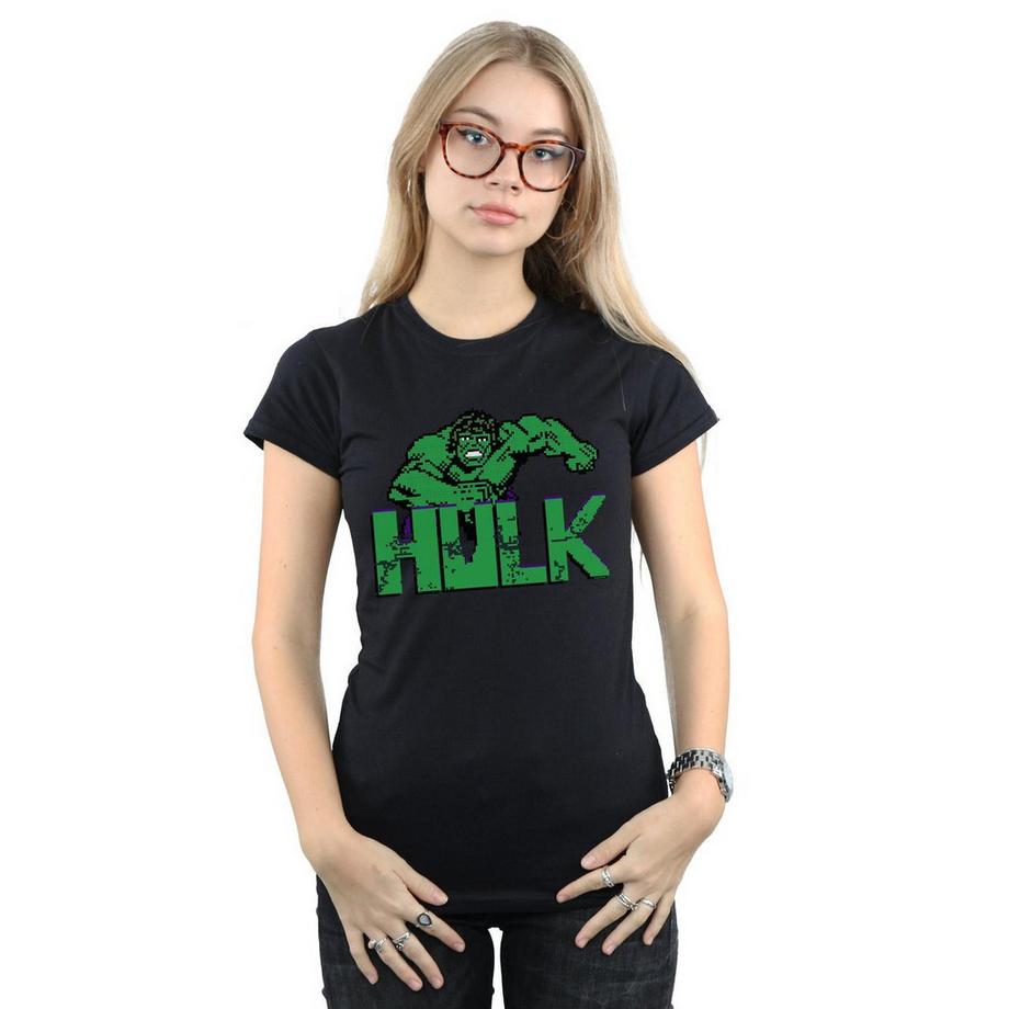 MARVEL Hulk Pixelated Logo T-Shirt  
