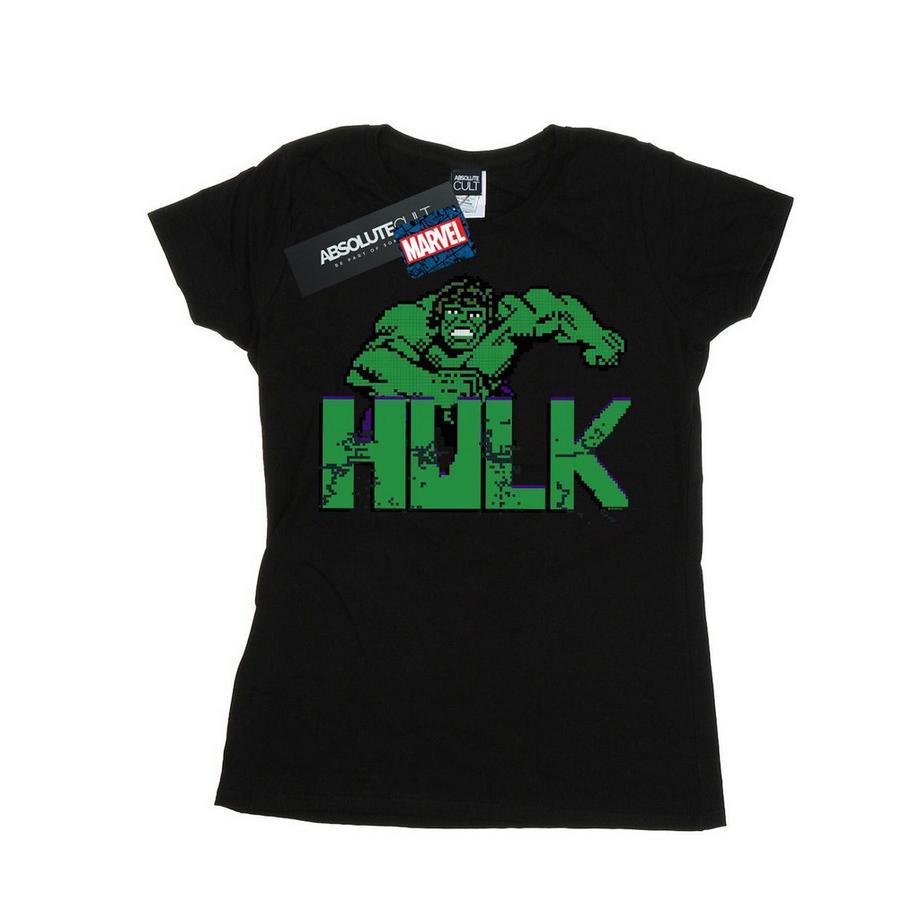MARVEL Hulk Pixelated Logo T-Shirt  