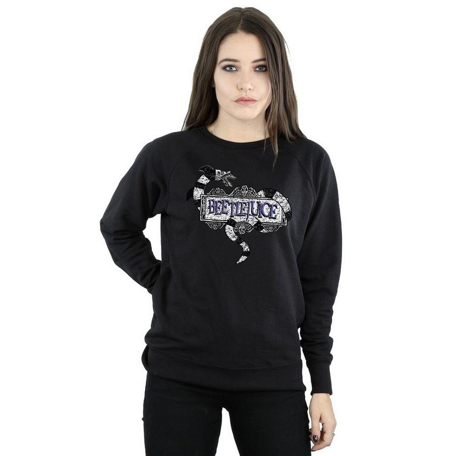 Beetlejuice Snake Logo Sweatshirt  