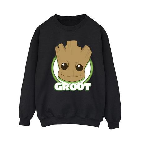Guardians Of The Galaxy Groot Felpa Girocollo  