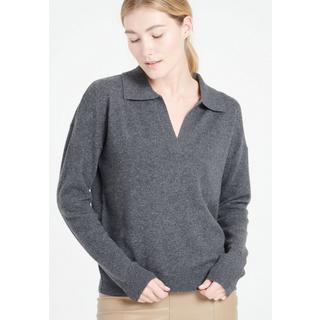 Studio Cashmere8  MIA 3 Langärmeliges Polo-Shirt - 100% Kaschmir 