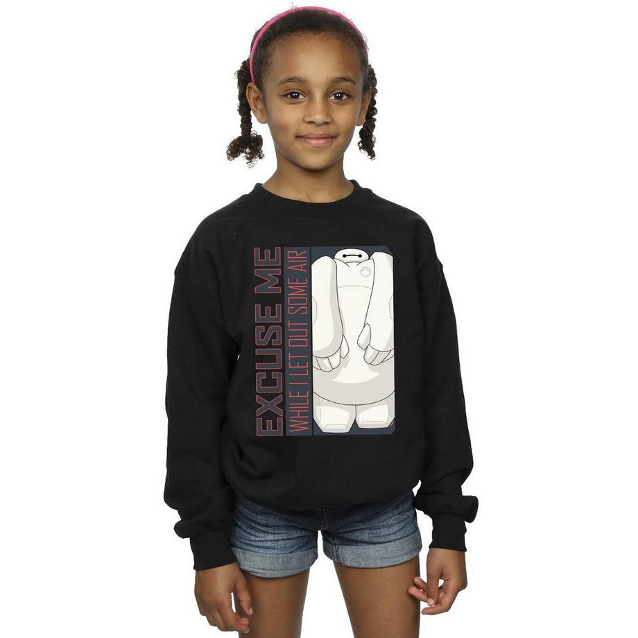 Disney  Big Hero 6 Excuse Me Some Air Sweatshirt 