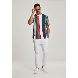 URBAN CLASSICS Gestreiftes Oversized T-Shirt  