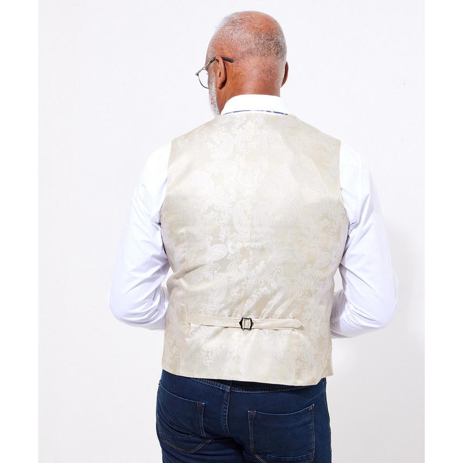 Joe Browns Gilet in Misto Lino Tessuto  