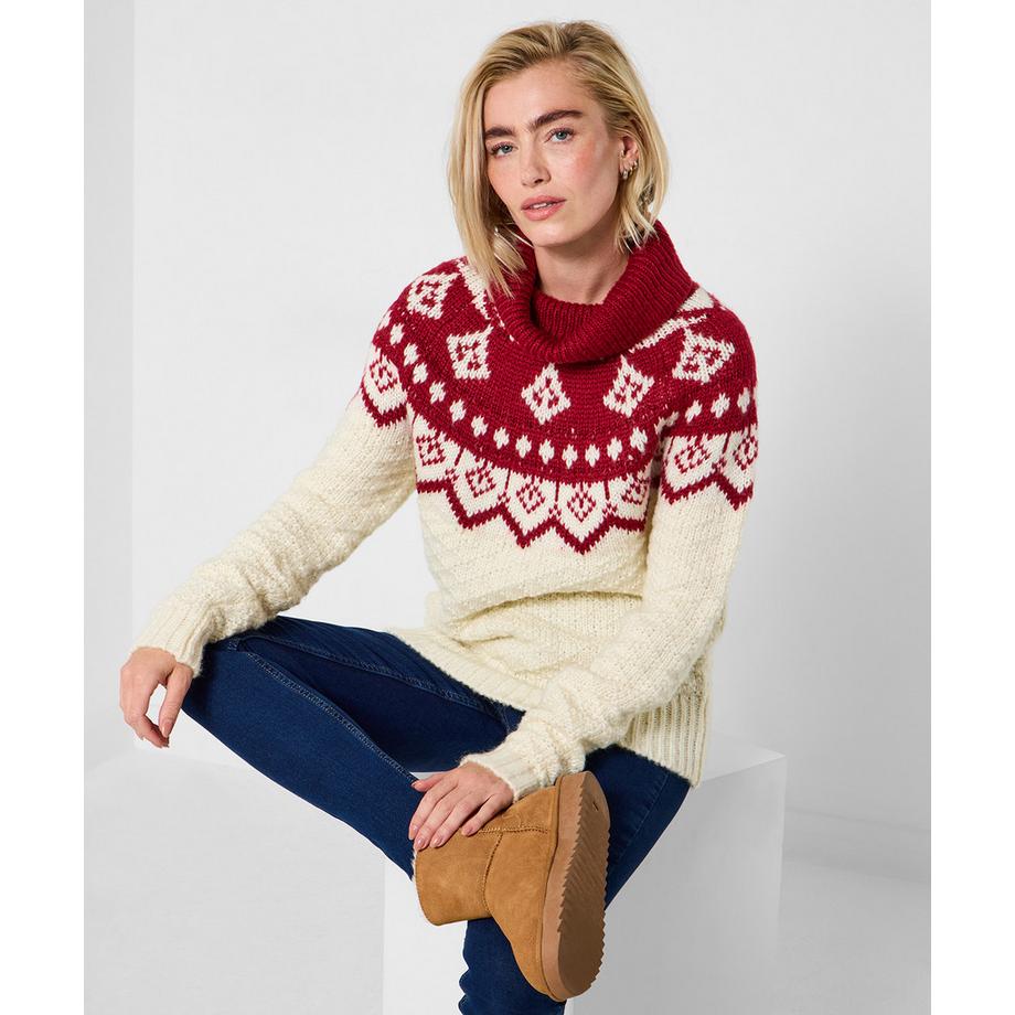 Joe Browns Fair-Isle Rollkragenpullover  