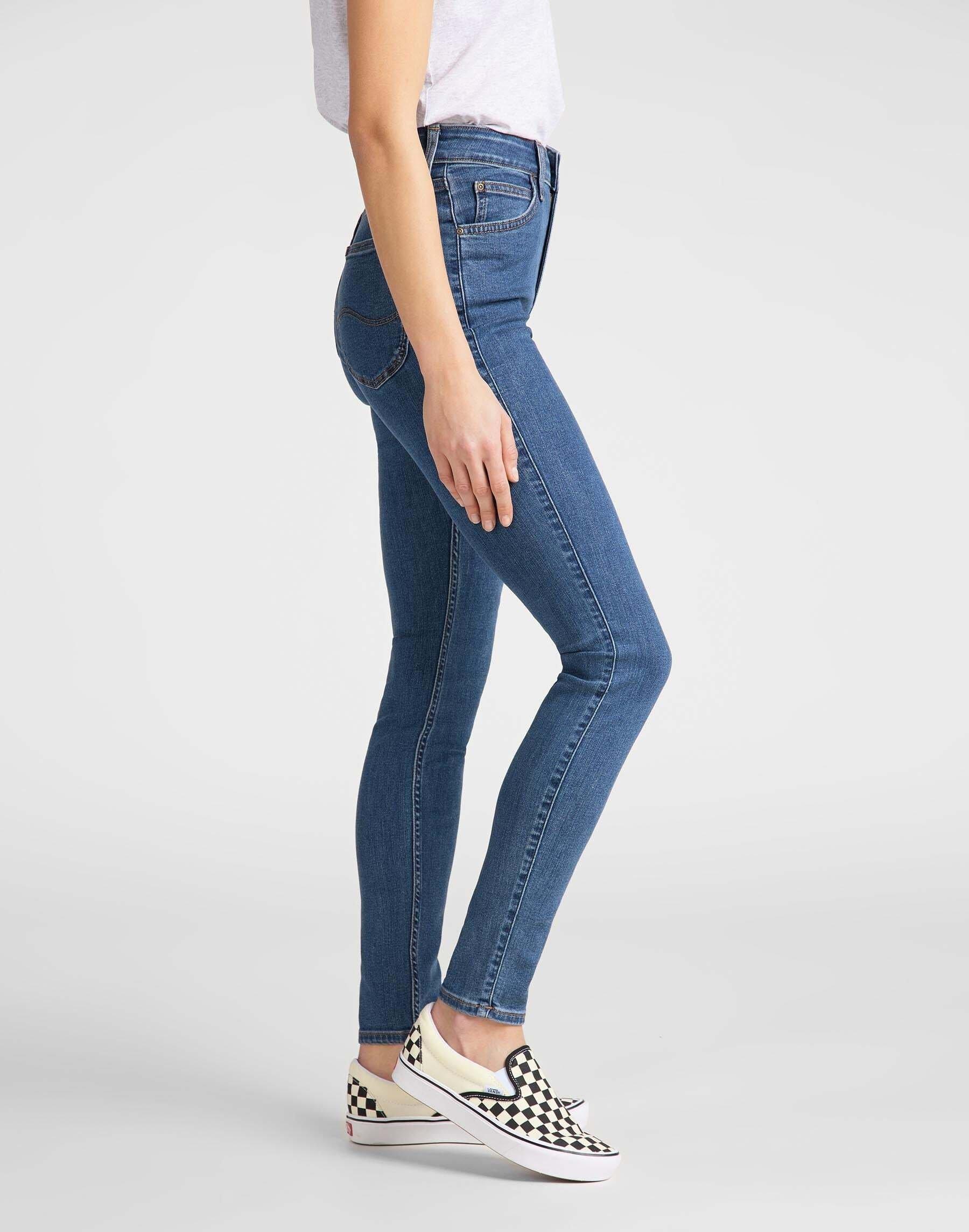 Lee Ivy Super Skinny Fit High Waist Jeans  