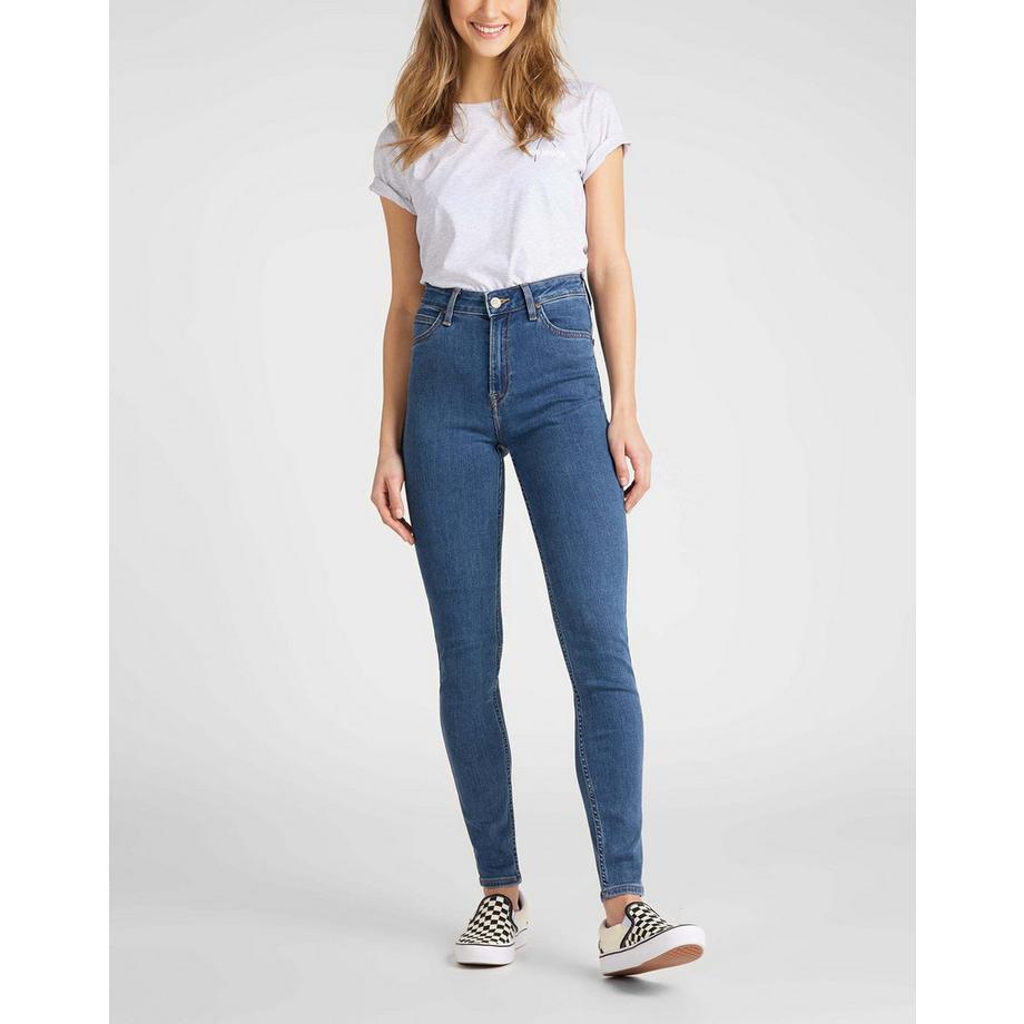 Lee Ivy Super Skinny Fit High Waist Jeans  