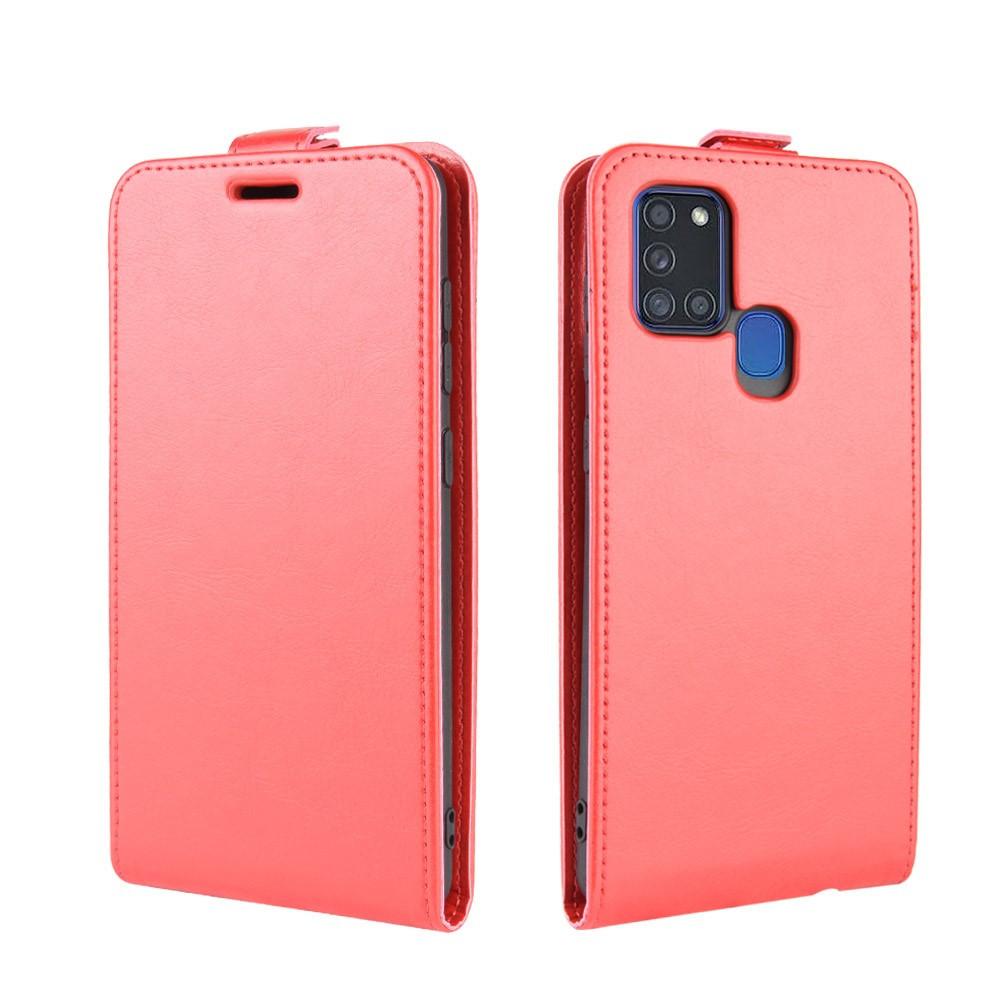 Cover-Discount  Galaxy A21S - Custodia Classic Flip verticale 