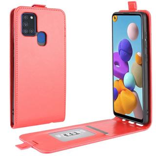 Cover-Discount  Galaxy A21s - Klassisches Flip Case Vertikal 