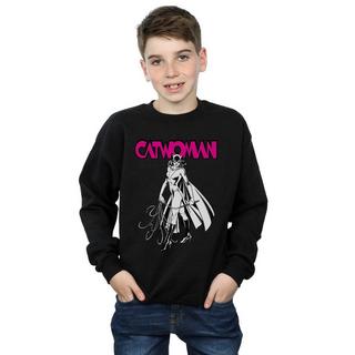 DC COMICS  Catwoman Whip Sweatshirt 