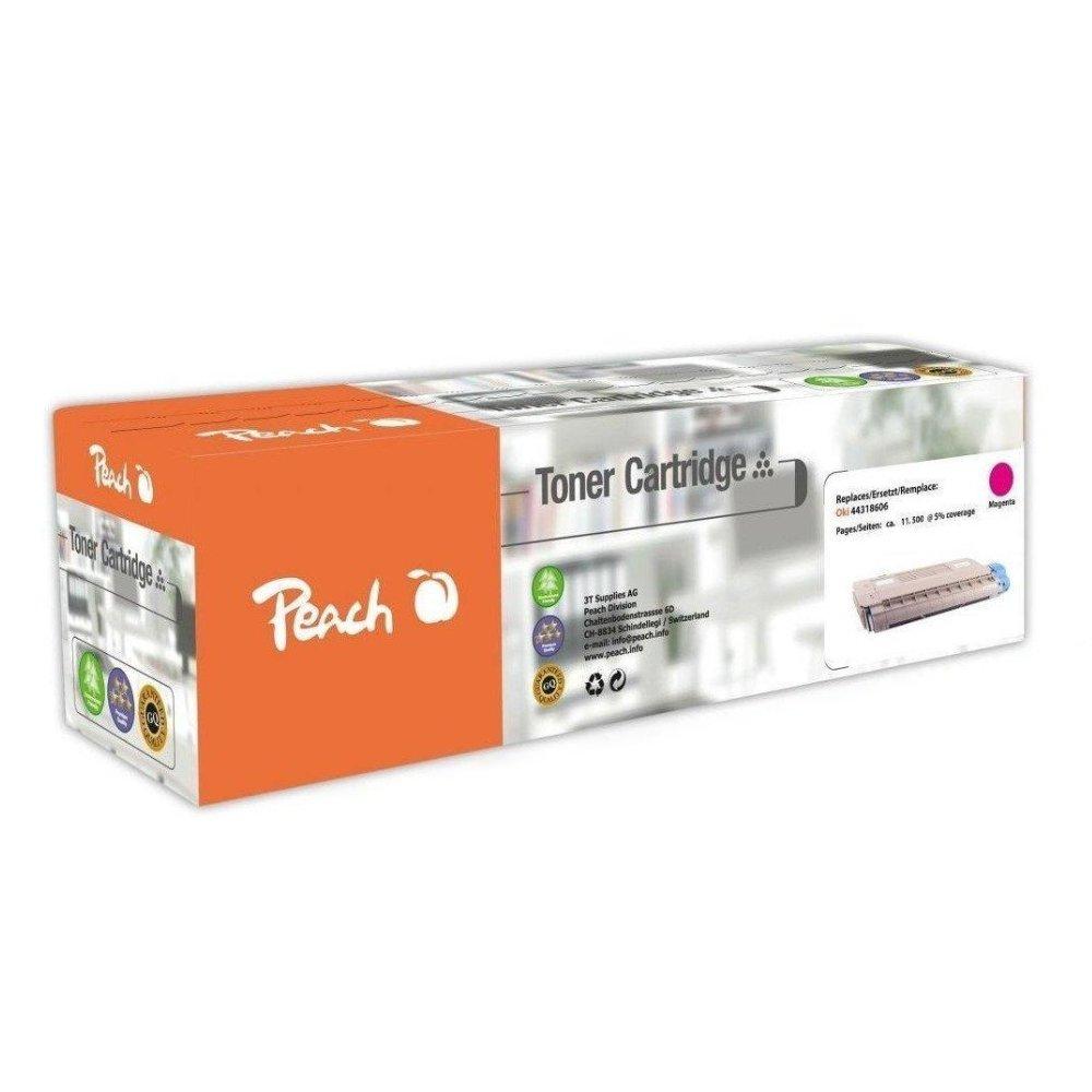 Peach  110600 cartuccia toner 1 pz Compatibile Magenta 
