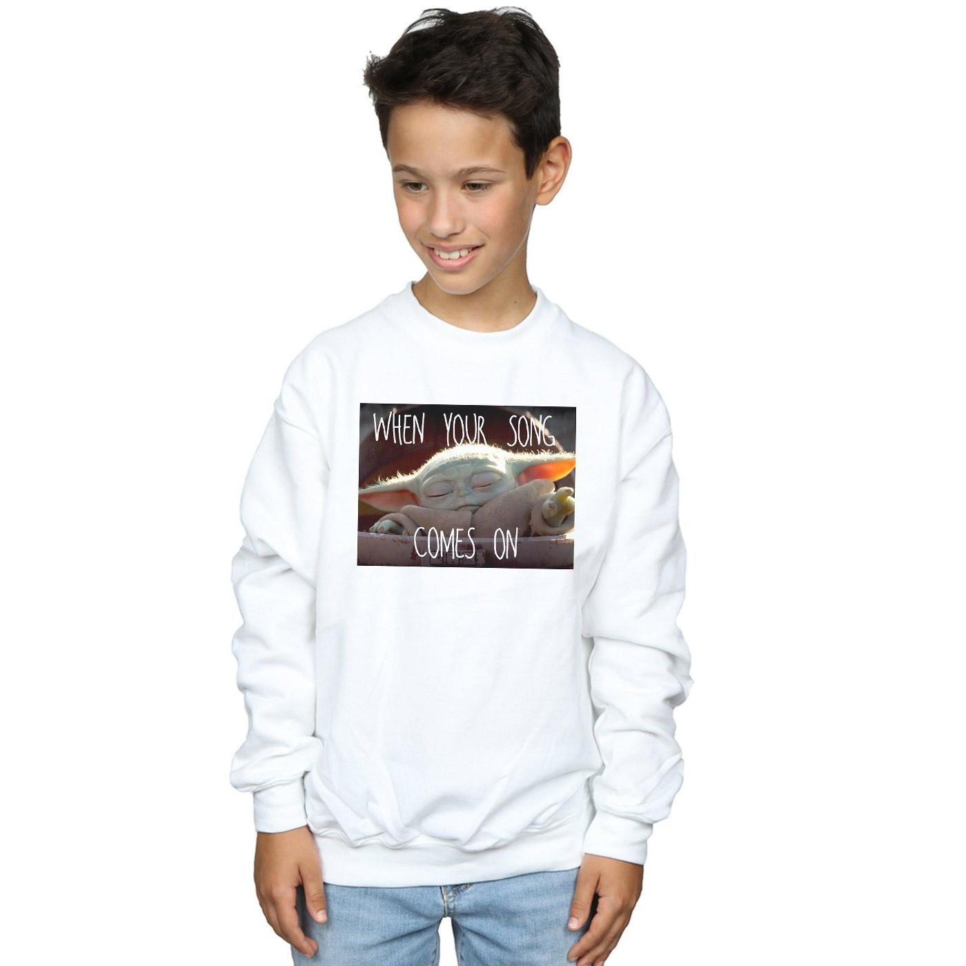 STAR WARS  The Mandalorian The Child Song Sweatshirt 