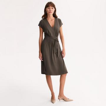 Robe évasée en maille