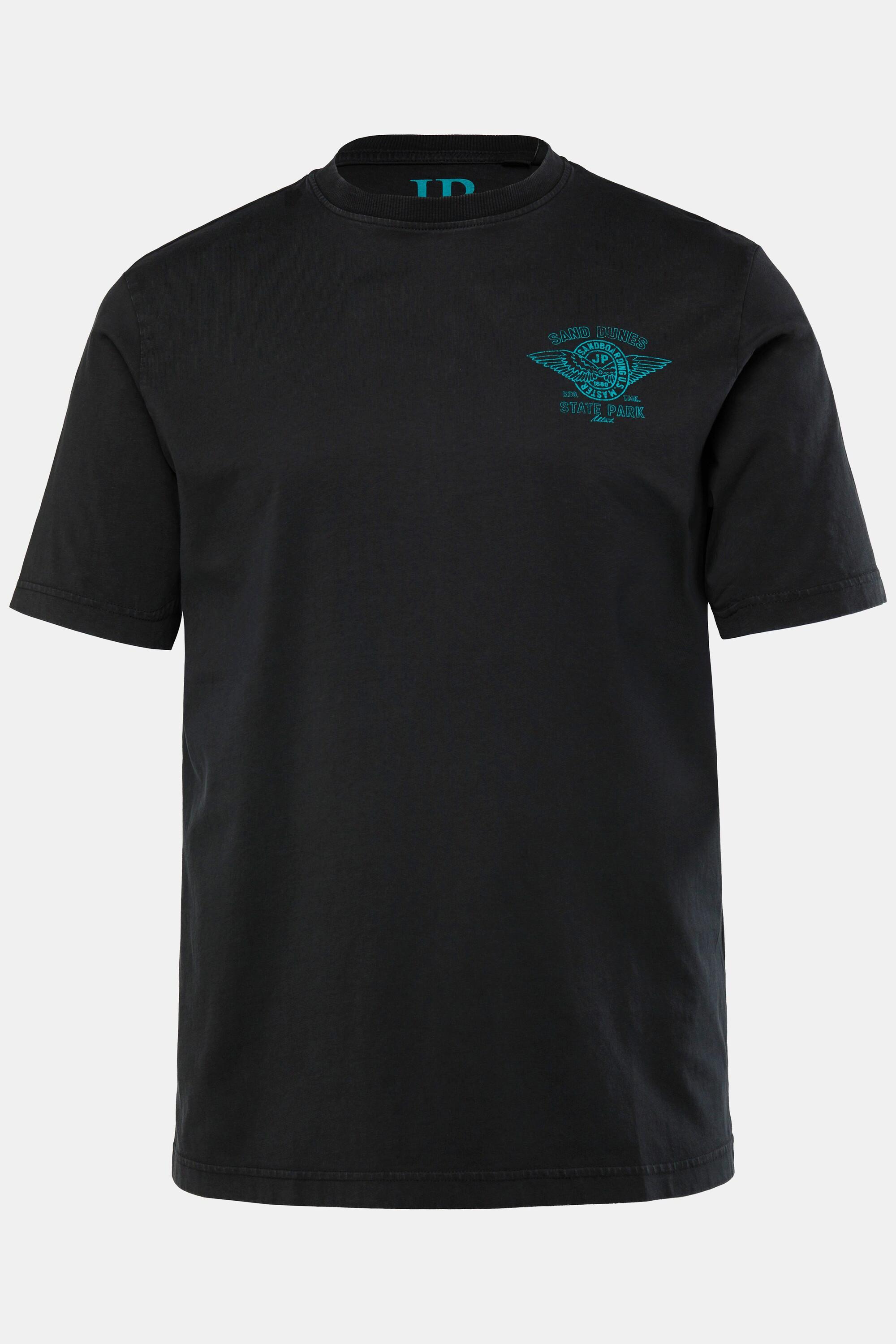 JP1880 T-shirt Manches Courtes Imprimé Poitrine Style Vintage  