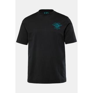 JP1880 T-shirt Manches Courtes Imprimé Poitrine Style Vintage  