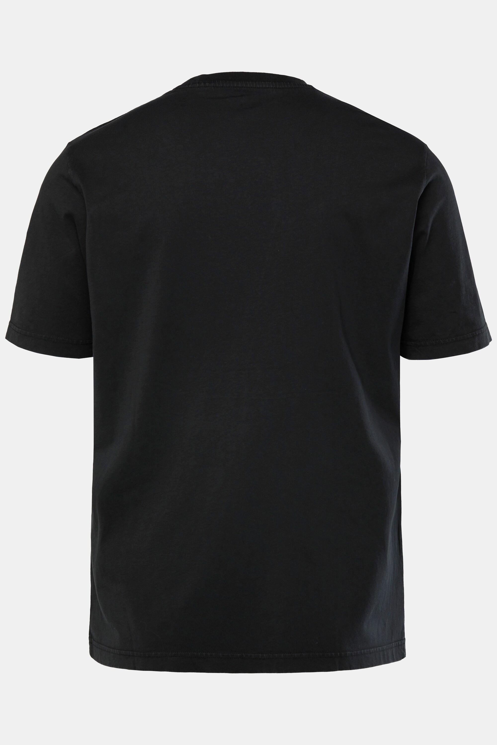 JP1880 T-shirt Manches Courtes Imprimé Poitrine Style Vintage  