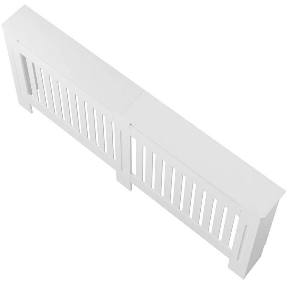 Tectake Cache-radiateur VILA en bois MDF de qualité  
