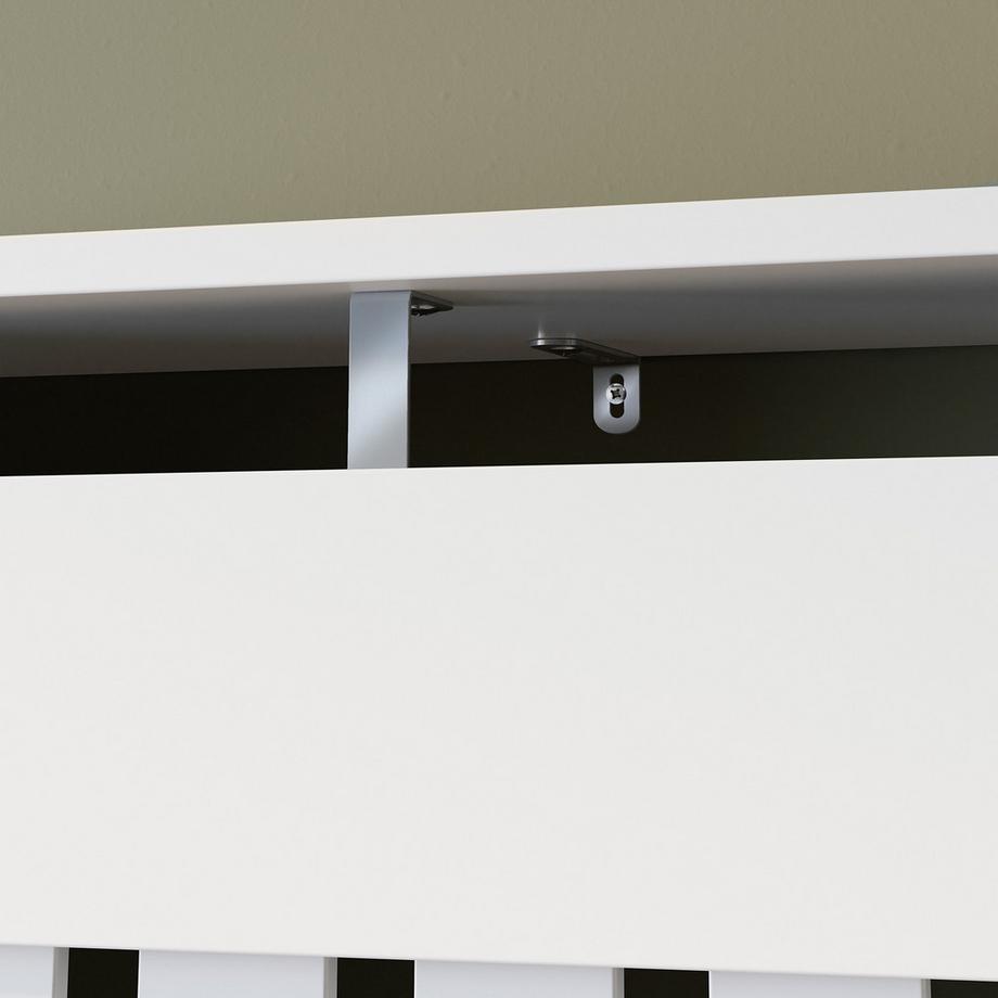 Tectake Cache-radiateur VILA en bois MDF de qualité  