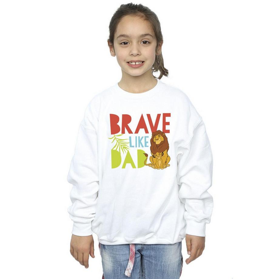 Disney  The Lion King Brave Like Dad Sweatshirt 