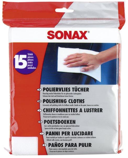 Sonax Sonax 422200 Chiffon de nettoyage Blanc 15 pièce(s)  