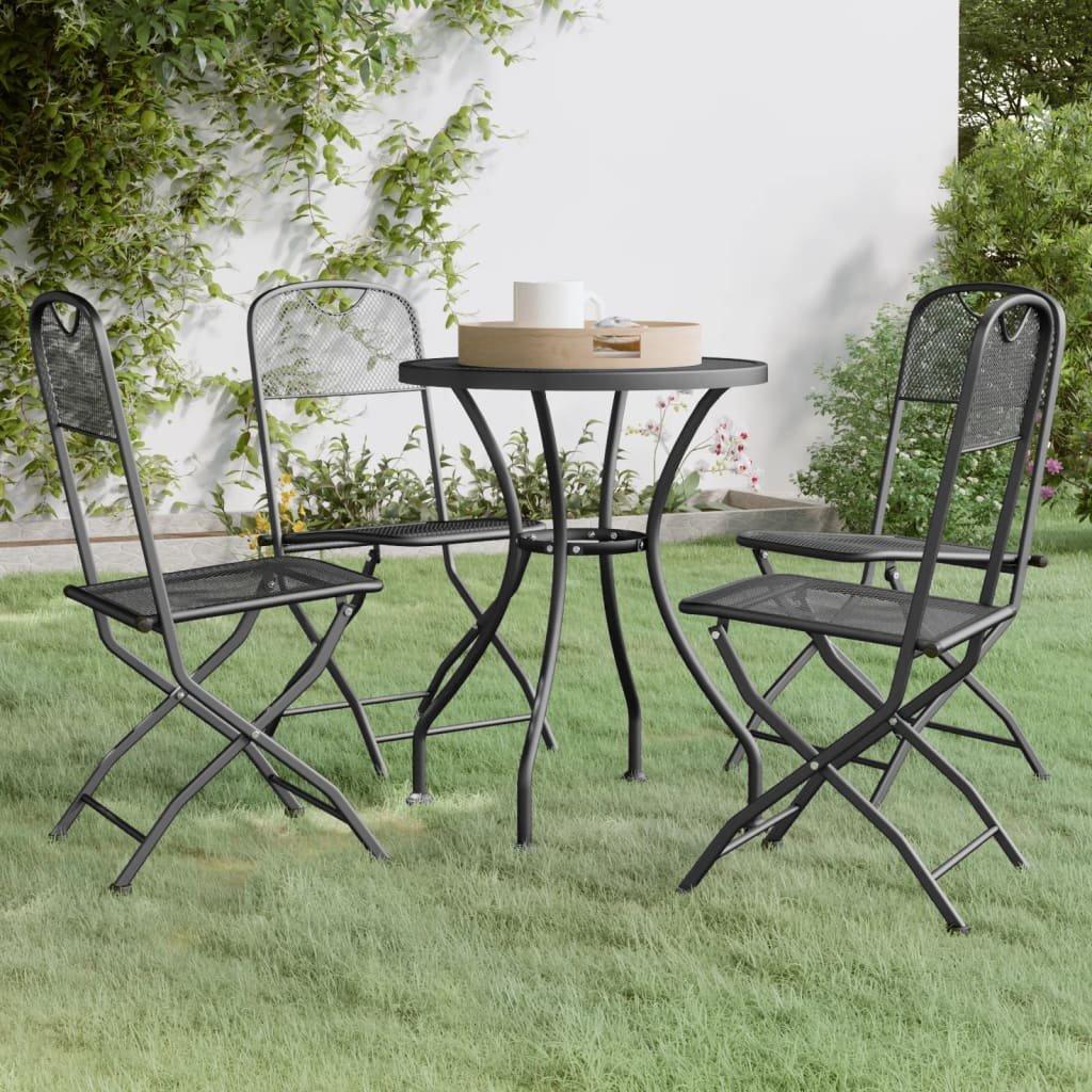 VidaXL set da pranzo per giardino Rete  