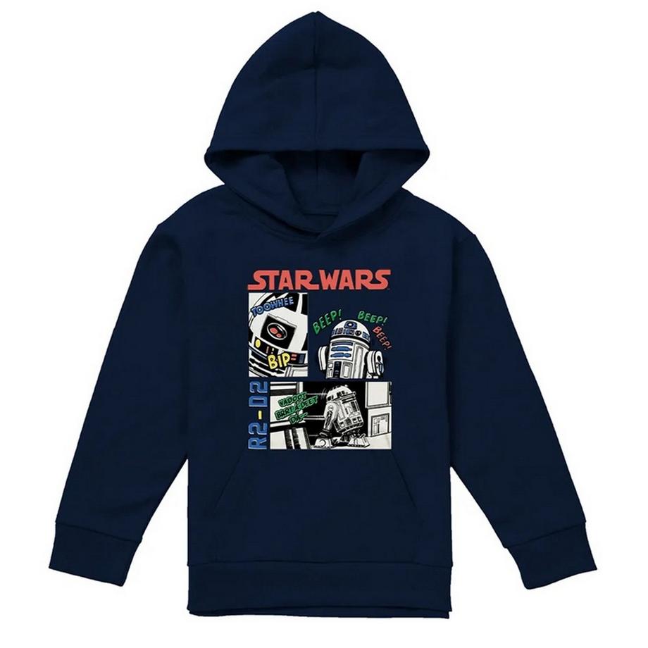 Beep Boop Felpa Con Cappuccio R2d2