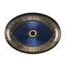 Aulica Ovale Schale mit dunklem Auge 22x15,5cm  