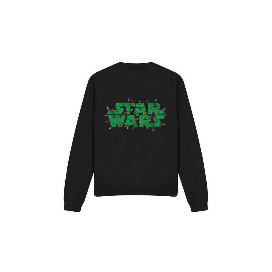 STAR WARS Star Wars Christmas Lights Regular Fit Felpa  