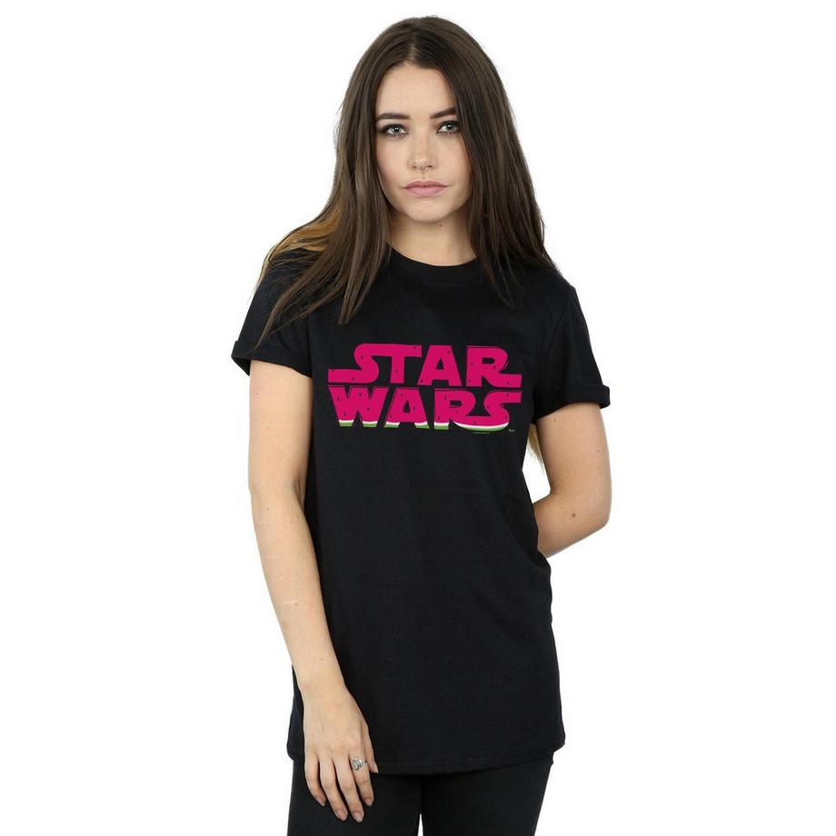 STAR WARS Star Wars Watermelon Logo T-Shirt  