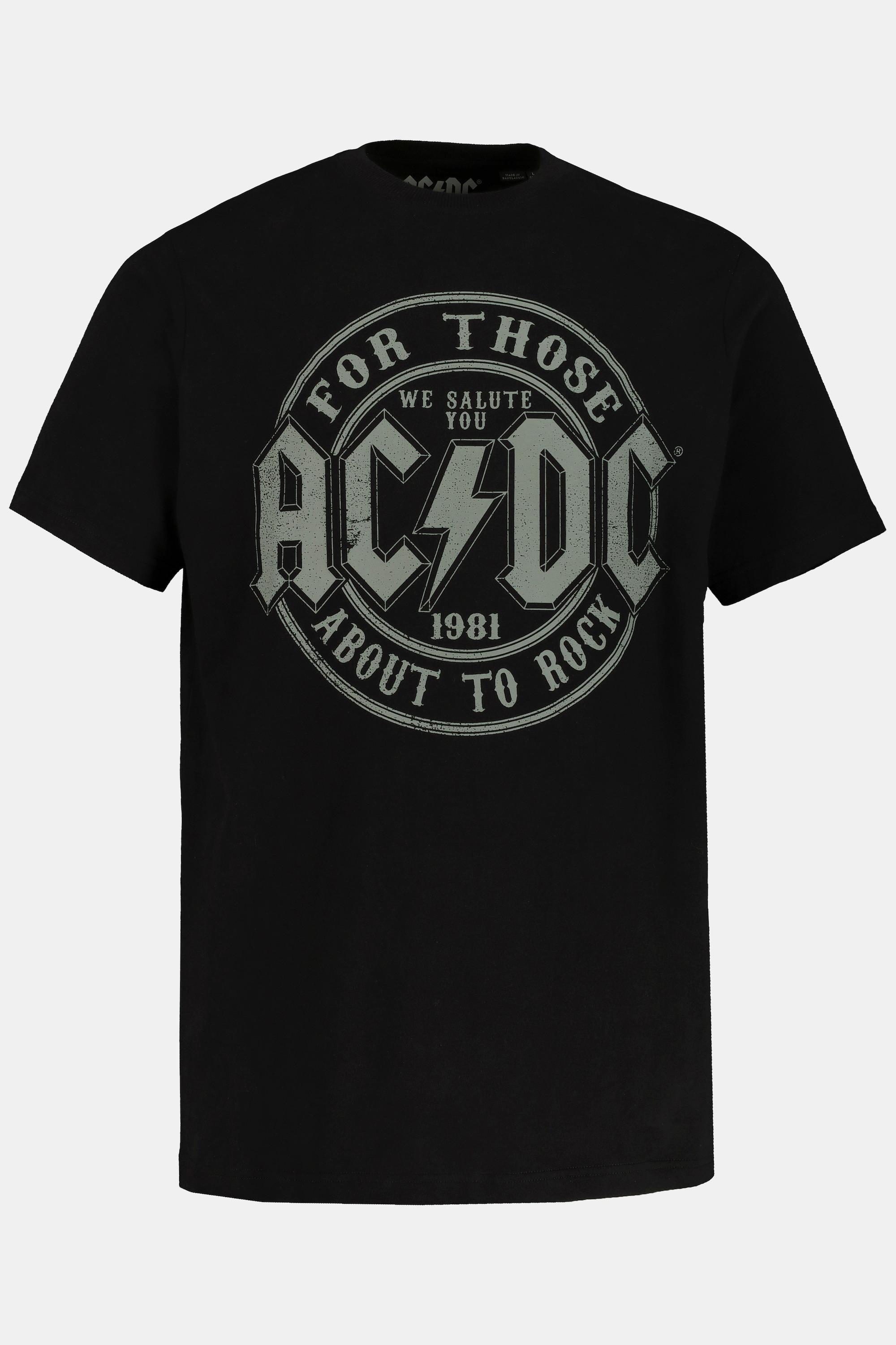 JP1880 AC/DC Band T-Shirt Halbarm  