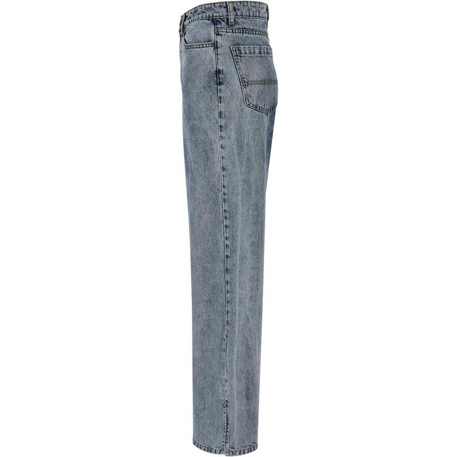 URBAN CLASSICS Jeans fente large sur la jambe  
