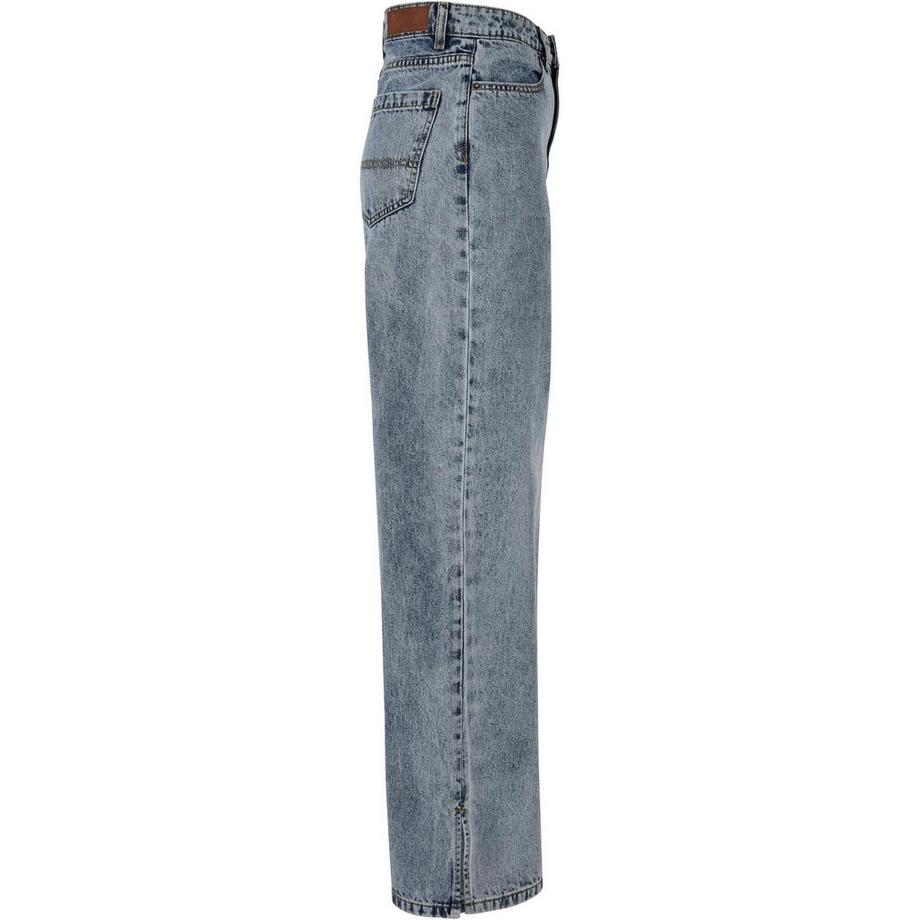 URBAN CLASSICS Jeans fente large sur la jambe  