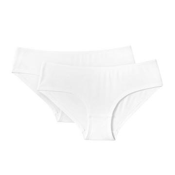 Lot de 2 Shorties tout coton uni Cottone