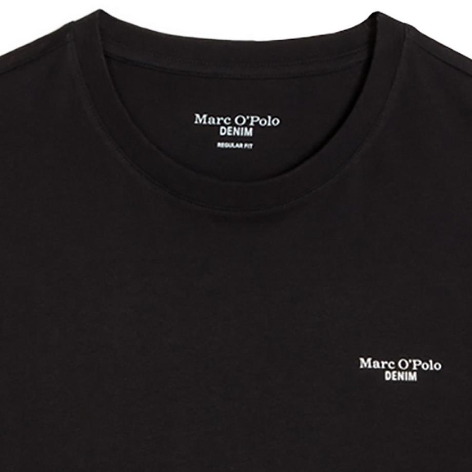 Marc O'Polo Denim T-shirt  Paquet de 2 Confortable à porter-T-Shirt Logo Print Double Pack  