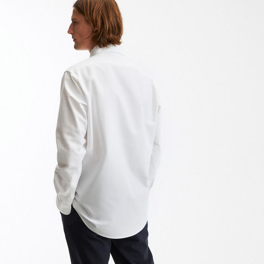 La Redoute Collections Oxfordhemd Button-Down-Kragen  