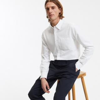 La Redoute Collections Oxfordhemd Button-Down-Kragen  