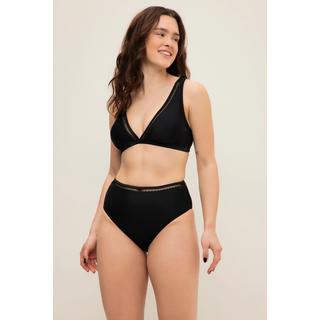 Studio Untold Bas de bikini taille haute bordure à mailles  