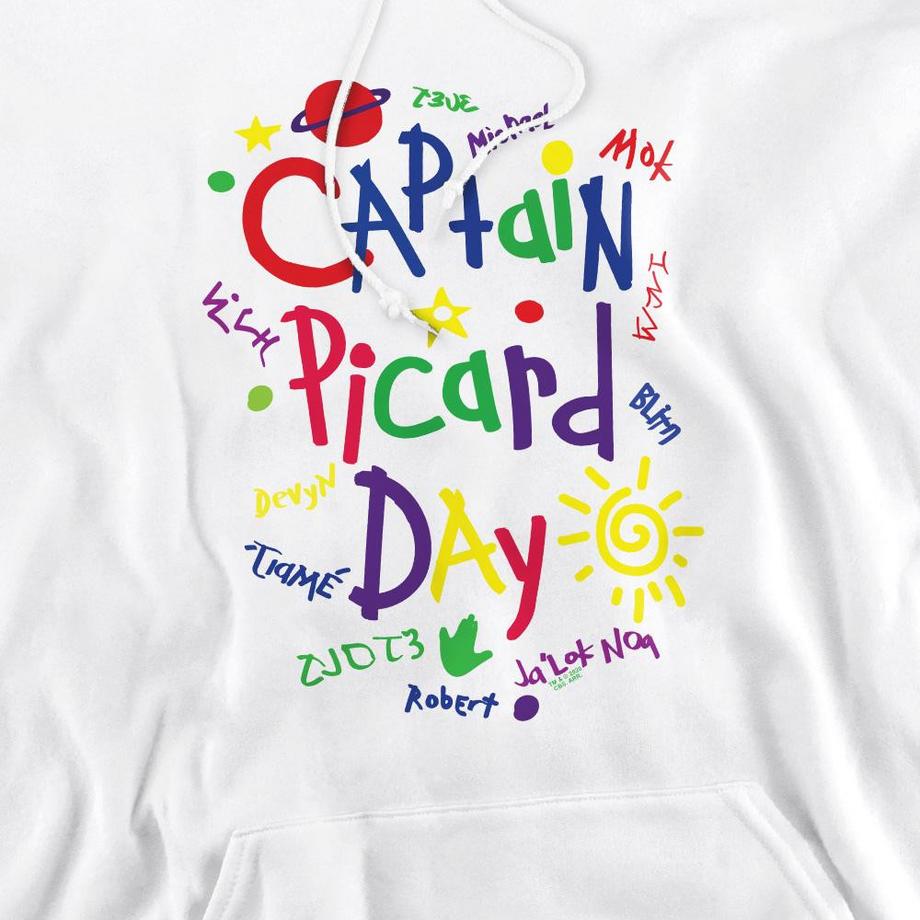 Star Trek Sweat À Capuche Picard Day  