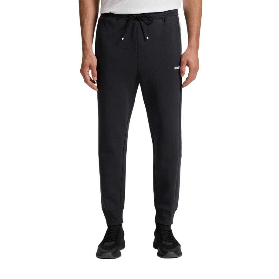 BOSS  Hadikonos Pantaloni Da Jogging Striscia Laterale Conico 
