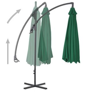 VidaXL Parasol en porte-à-faux  