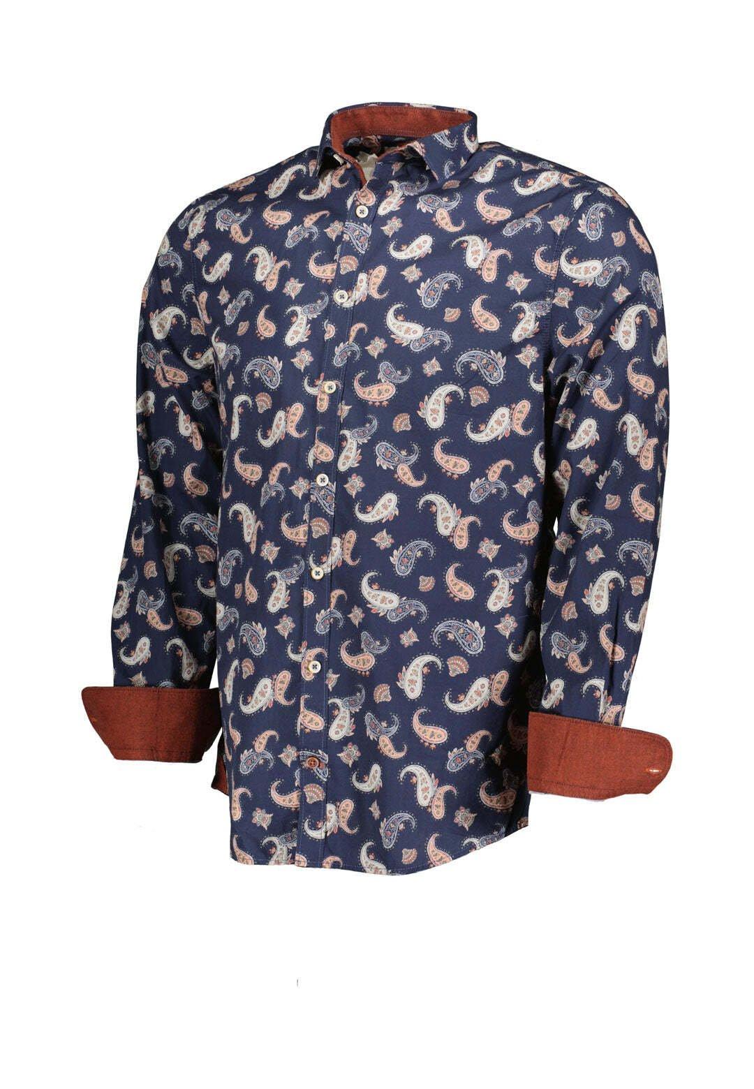 Colours & Sons  Hemden Shirt-Paisley Print 