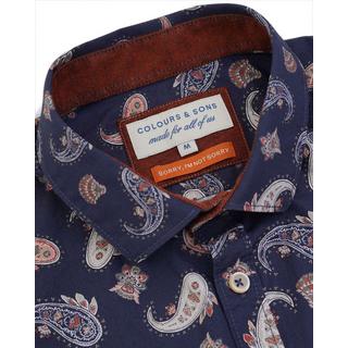 Colours & Sons  Chemise Shirt-Paisley Print 